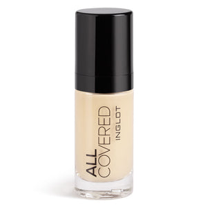 Inglot All Covered foundation shade: LW002