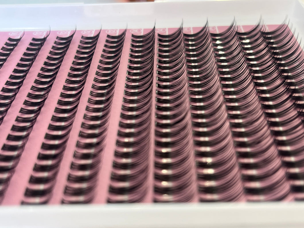 Volume & Curl individual lashes